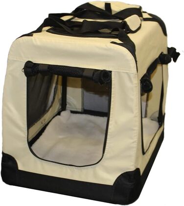 Складана переноска для собак та котів Walexo (BEIGE, L)