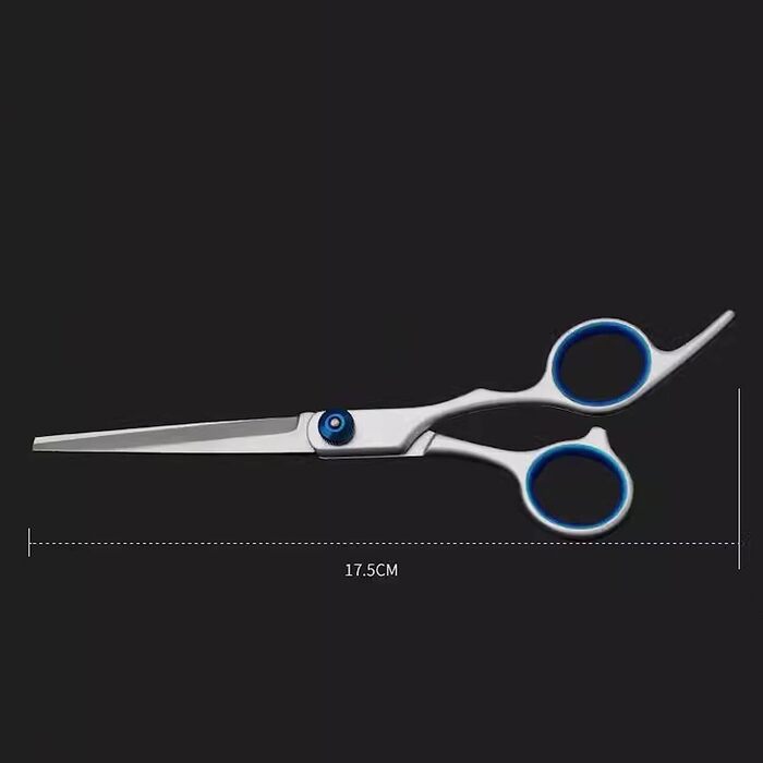 Набір ножиць для грумінгу собак та котів: прямі та зігнуті, з нержавіючої сталі