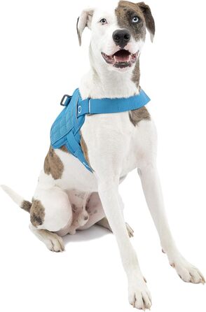 Шлейка для собак Kurgo RSG, навчальна жилетка з ручкою, світловідбиваюча, сумісна з MOE, чорна, для собак середніх розмірів