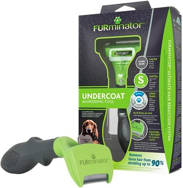 Furminator для собак з довгою шерстю, розмір S (640.7022), чорний