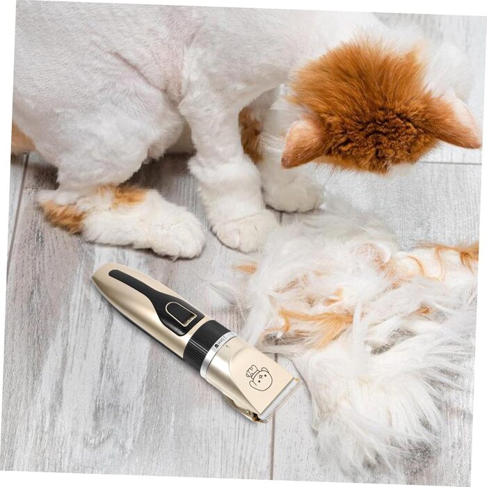 Електрична машинка для стрижки собак BESPORTBLE - титанове лезо, тиха робота, для догляду за тілом, вухами та обличчям