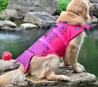 Світшот для собак, професійний, для тренувань, з ручкою для підйому, косплей, розмір S, русалка