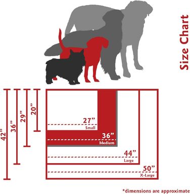 Велике прямокутне лежак для собак Majestic Pet для дому та вулиці, знімний та праний чохол, сірий з візерунком