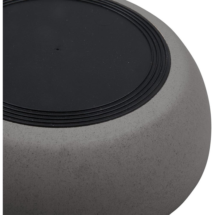 Миска для собак District 70 Bamboo Small (14x14x5.2 см, 570 мл) - Темно-сіра