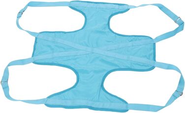 Гамак для домашніх тварин OKOVO, дихаючий, запобігає натиранню, регульовані ремені, шлейка для маленьких тварин (L), блакитний