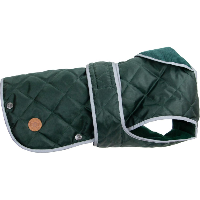 Водонепроникний собачий дощовик Ancol Heritage з флісовою підкладкою, розмір XL, зелений