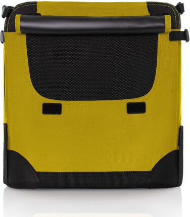 Кіньйон для собак Maelson Soft Kennel Safran Gelb, 62 см - складана переноска для собак, 62 x 41 x 41 см