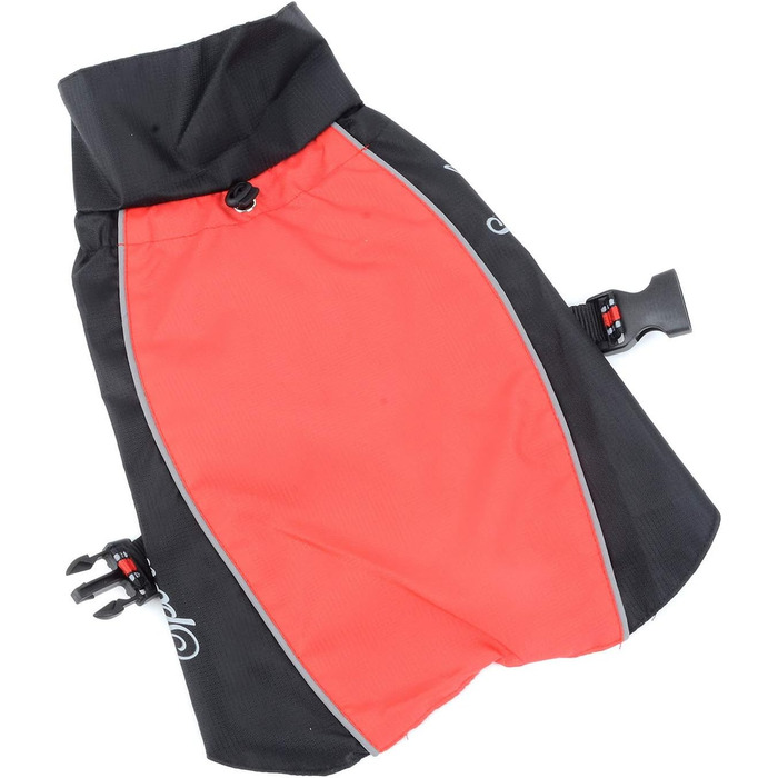 Водонепроникна куртка для собак Selmai, велика, з відбиваючими елементами, вітронепроникна, тепла жилетка для собак, для французького бульдога, для прогулянок, спорту на відкритому повітрі, холодної зими, червона, 9XL