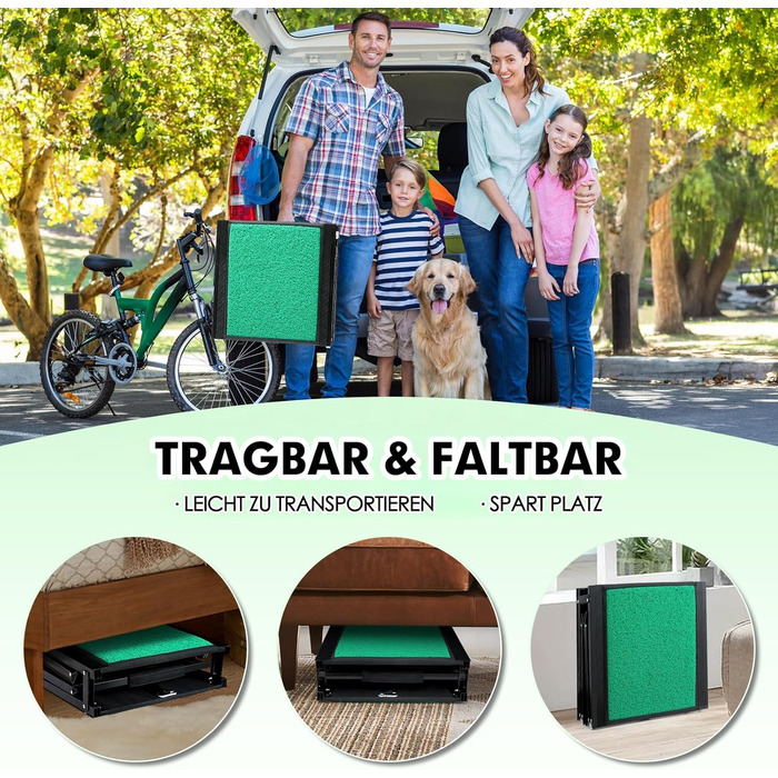 Рампа для собак у машину, складана, 180 см, антиковзаюча поверхня, для великих собак (до 100 кг), SUV та позашляховиків