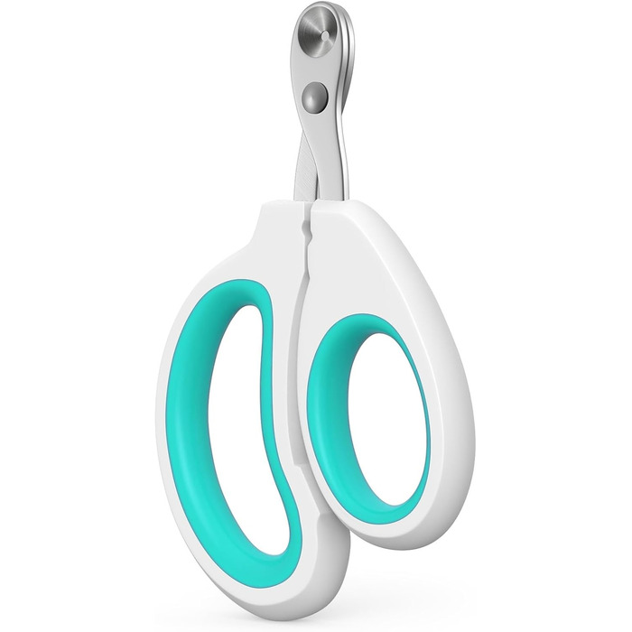 Ножиці для кігтів котів та дрібних тварин (зелені)