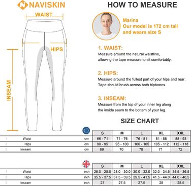 Легінси для верхової їзди NAVISKIN з силіконовим повним покриттям, чорні, з кишенею для телефону, Slim Fit