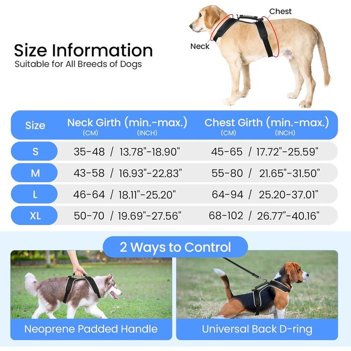 LED іграшка для собак MABRILL з імітацією звуку, світлодіодна, перезаряджувана, з ручкою, чорна (S, синій)