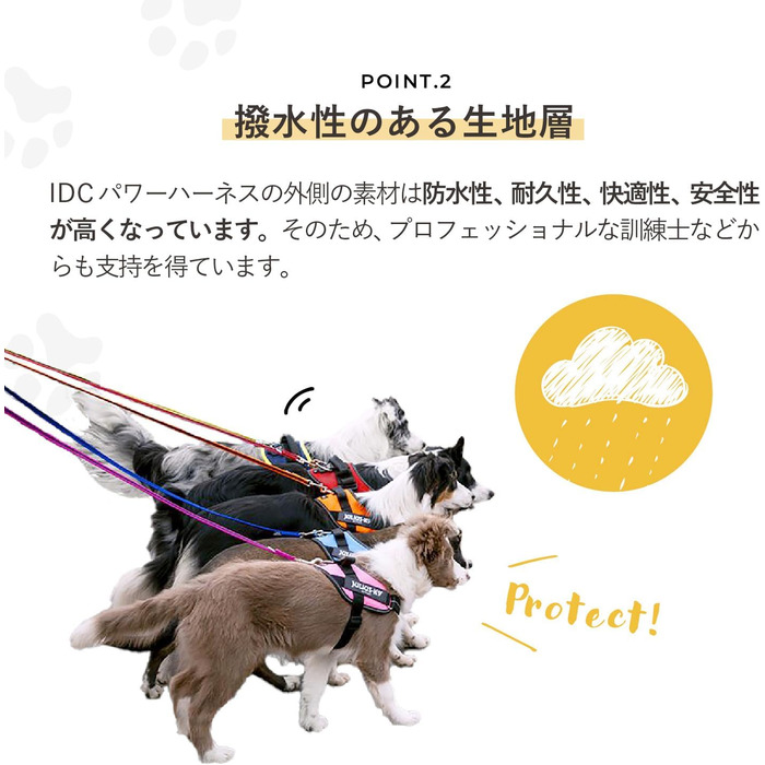 Шлейка Julius-K9 IDC Powergeschirr, рожева з квітами, розмір L/1