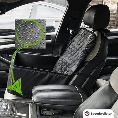 Чохол для собачого сидіння в авто Speedwellstar 2-в-1, водовідштовхуючий, універсальний