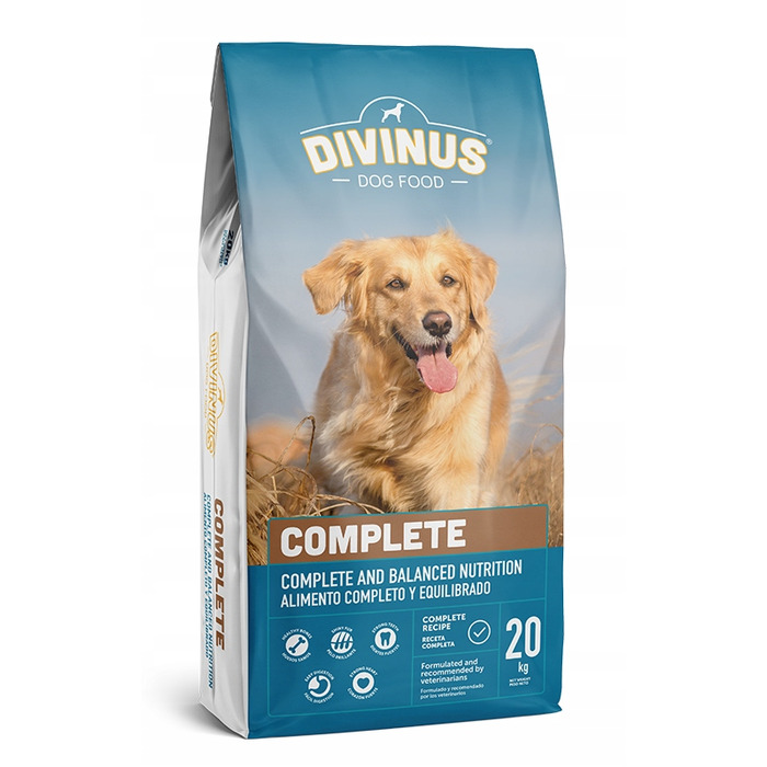 Повний сухий корм для дорослих собак Divinus Dog з вітамінами, 20 кг