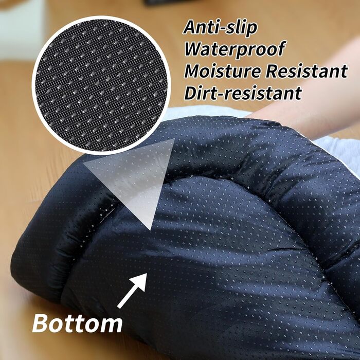 Охолоджуючий лежак для собак Marchul, літня килимкова підстилка для котів, підстилка для домашніх тварин для котів та собак, 75x55 см, лежак для вольєру з антиковзким дном, підстилка для сну домашніх тварин для дому та подорожей XL 55*75CM