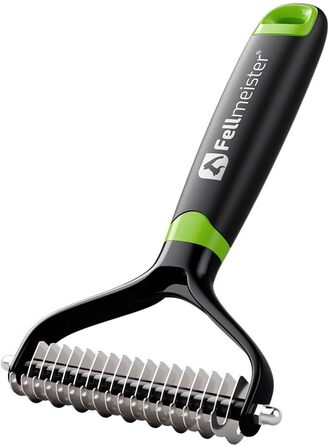 Щітка для собак та котів з короткою та середньою шерстю | Щітка від ковтунів та вичісування | Інструмент для грумінгу шерсті (7-9,5 см)