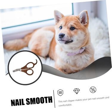 Набір для стрижки кігтів домашніх тварин Happyyami: безпечний тример та пилка для собак та котів