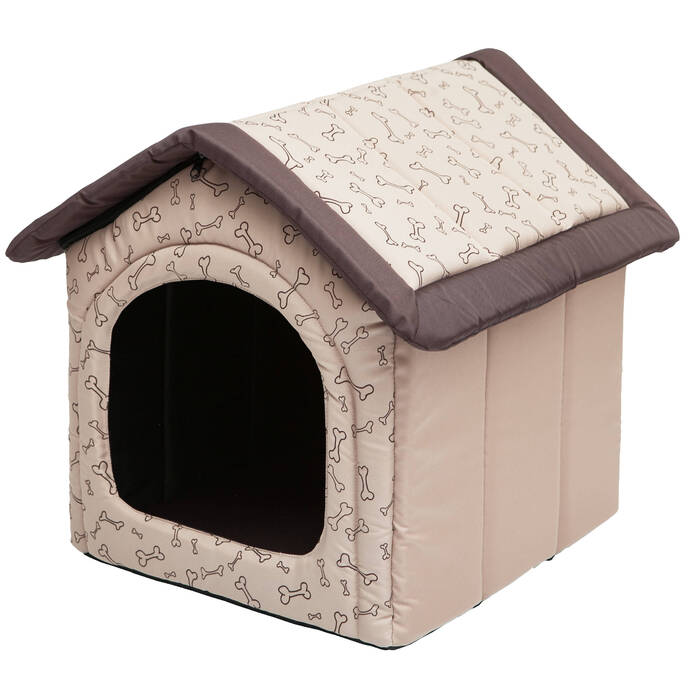 Будка для собак з подушкою, затишний будиночок для пса Doggy - R3: 52x46