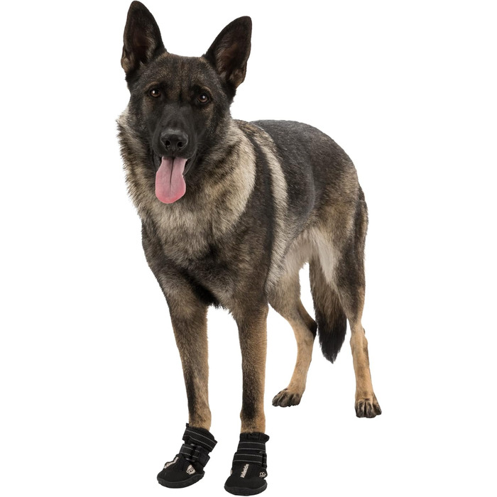 Захист для лап TRIXIE Walker Active L чорний (2 шт.)