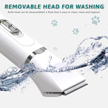 Триммер для собак Leise: догляд за кігтями та шерстю. LED-підсвітка, для собак та котів.