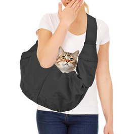 Сумка-переноска для собак та котів, до 5 кг, через плече, для прогулянок та подорожей