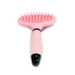 Гребінець для видалення ковтунів для собак та котів, рожевий