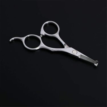 Набір професійних ножиць для грумінгу тварин (6 дюймів, 4 шт.) з нержавіючої сталі. Ножиці для догляду за собаками з закругленими кінцями та вигнутим лезом. Гребінець для грумінгу в комплекті.