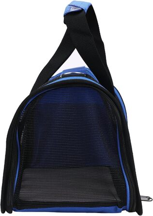 Транспортна сумка для тварин ITODA: переноска для собак та котів, водонепроникна, 43 x 27 x 26 см, блакитна