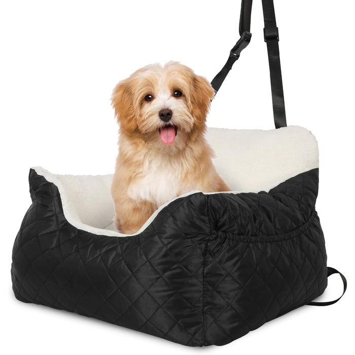 Автокрісло для собак Daromigo, лежанка-кошик для маленьких собак, безпечне автоліжко з неслизьким покриттям