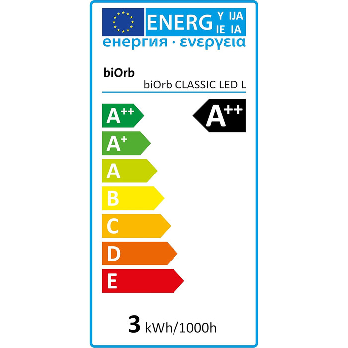 Акваріум біОрб CLASSIC 60 LED білий з фільтром, LED-підсвіткою, керамічним ґрунтом, акриловий, комплект