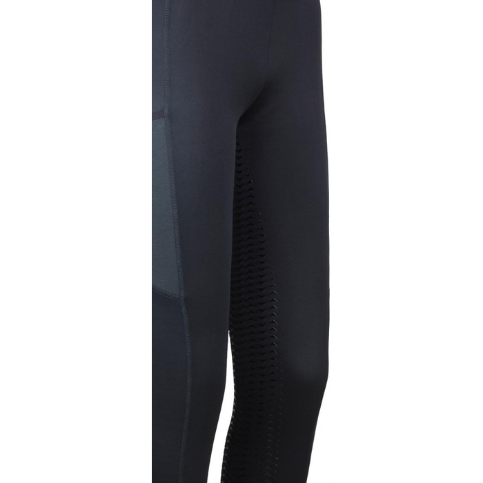 Лазура - Ріддінгінси для жінок та дівчаток Емілія | Повний силіконовий покрив | Ріддінгінси з двома кишенями для телефону | Доступні у п'яти кольорах | Розміри 116-176 та 34-46 (116, Чорний)