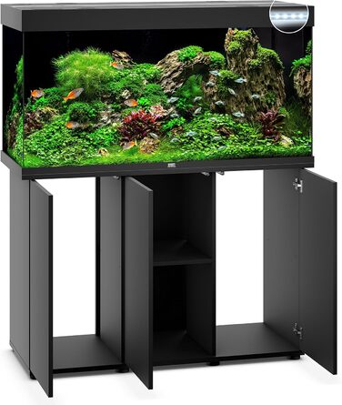 Акваріум Juwel Rio 350 LED з тумбою SBX, чорний