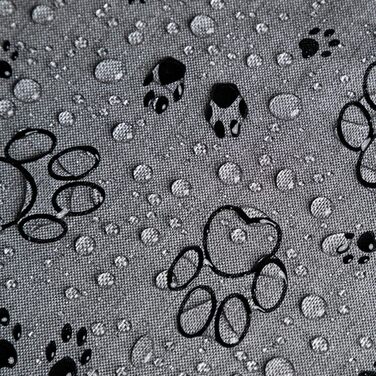 Крісло-ліжко для собак великих, середніх та маленьких порід - зручне собаче ліжко 82x63 см, колір графіт з лапами