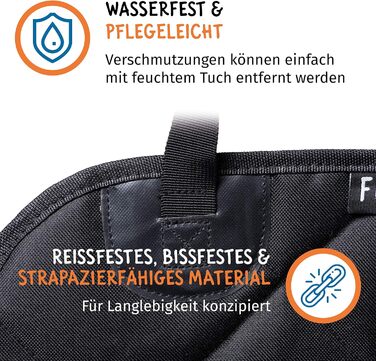Преміум чохол для автокрісла для собак Floxik - Водонепроникний, миючий, міцний, підходить для будь-якого авто