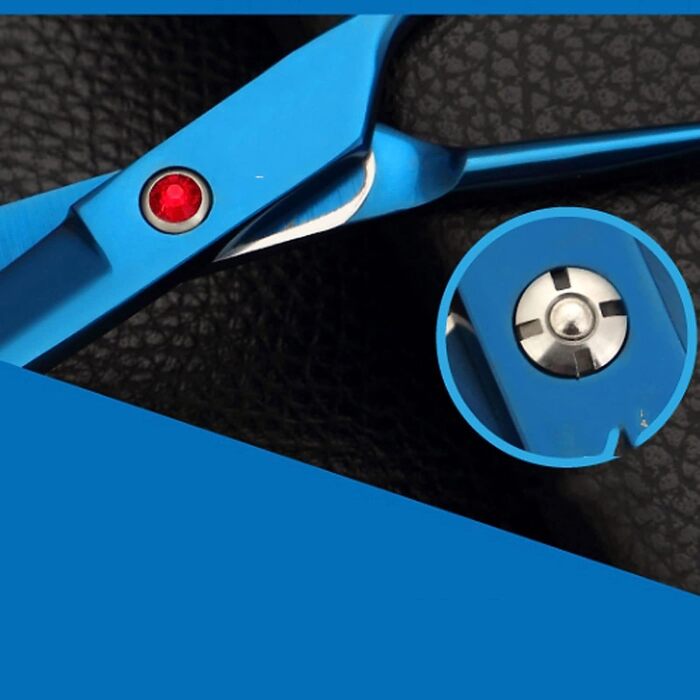 Набір ножиць для грумінгу собак: нержавіюча сталь, прямі та вигнуті моделі