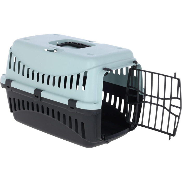 Kerbl Pet Transportbox Expedion: переносна переноска для собак та котів, 45x30x30 см, пластик