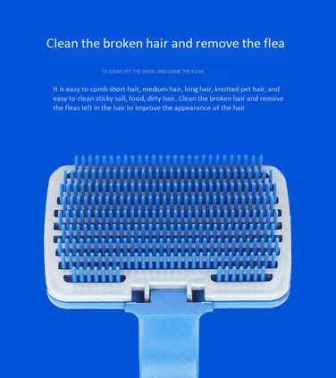 Інструмент для видалення шерсті для собак та котів - щітка для догляду за шерстю