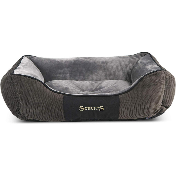 Scruffs Chester Bed L - лежанка для собак, колір шоколадний, розмір L (75 x 60 см)