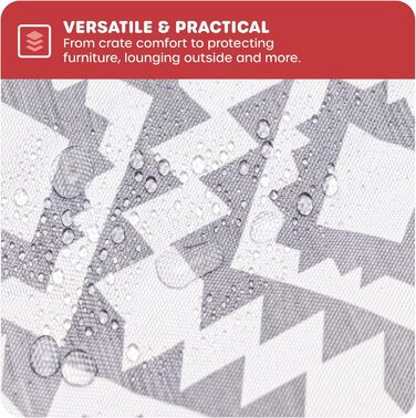 Підкладка для переноски собаки Downtown Pet Supply, 73,7 x 50,8 см, водонепроникна, Ripstop Nylon, для миття в пральній машині, розмір M