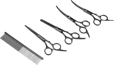 Набір професійних ножиць для грумінгу собак та котів - Набір ножиць для догляду за тваринами
