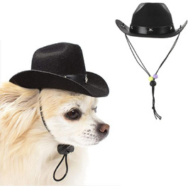 Костюм для собаки AWOCAN: ковбойський капелюх для котів та собак, аксесуар для вечірок та відпочинку