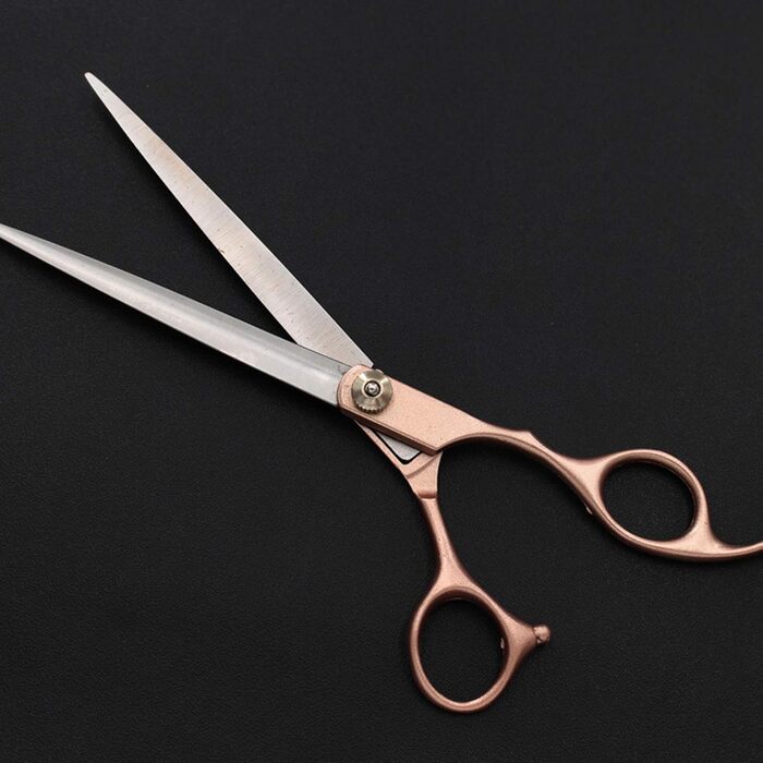 Набір професійних ножиць для грумінгу собак та котів з нержавіючої сталі 5-в-1, з гребінцем та чохлом