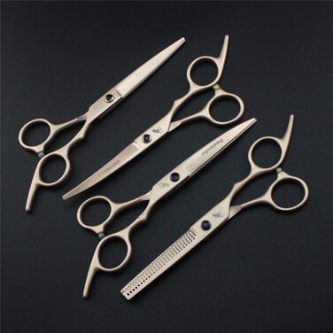 Набір для грумінгу тварин: ножиці для собак та котів 6 дюймів (прямі та вигнуті)