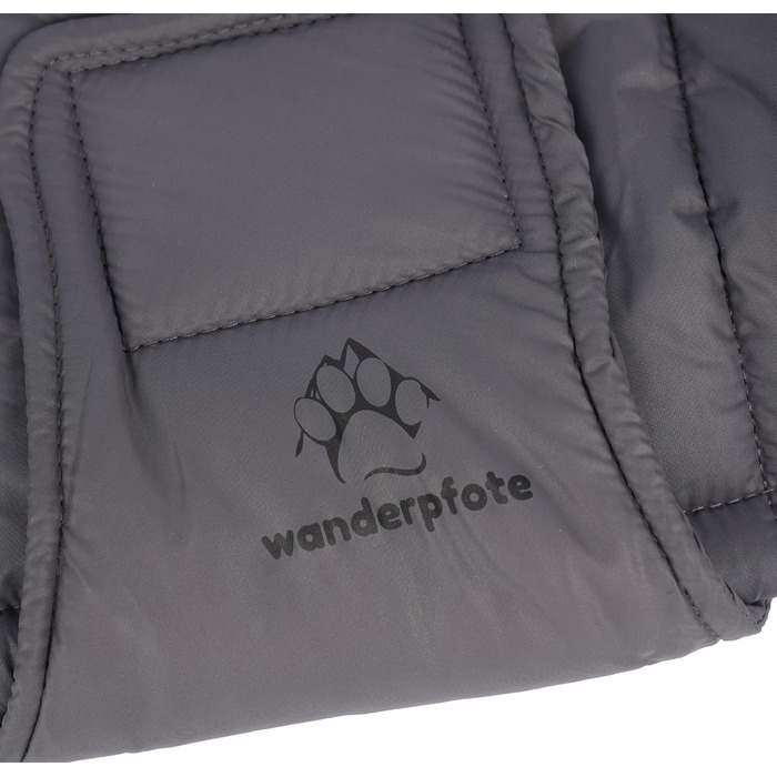 Зимовий теплий пуховик для собак, сірий, XS - водонепроникний, стильний, для маленьких собак