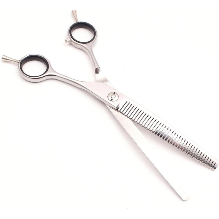 Ножиці для грумінгу собак та котів, 7.0 дюймів, професійні ножиці для вичісування собак, зручна ручка (275-Thinning-P)