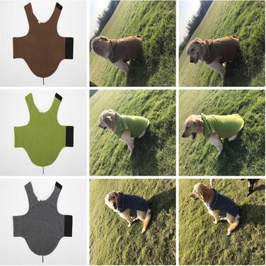 Зимовий теплий одяг для собак: куртка, пуловер, світшот з бавовни сірого кольору, 2XL