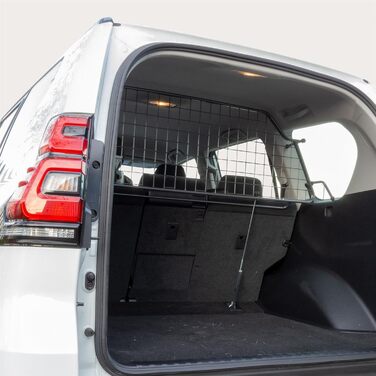 Сітка для собак Travall Toyota Land Cruiser (2009-2023) - захист багажника, сітка для транспортування собак, міцна сталева сітка