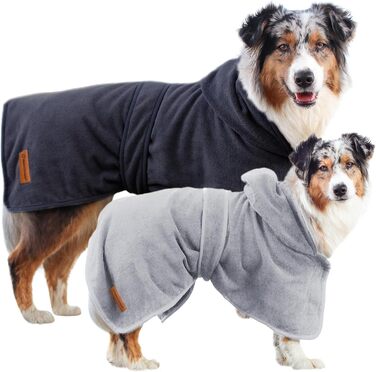 Рушник для собак після купання - халат для собак, швидко сушить, теплий, для великих, середніх та маленьких собак