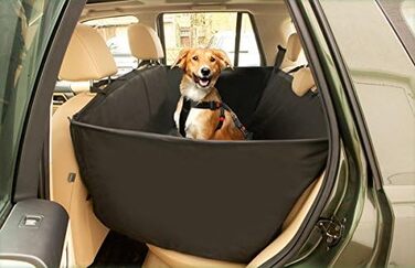 Автогамак Karlie Car Guard Cabin для захисту салону, 135×148 см, чорний